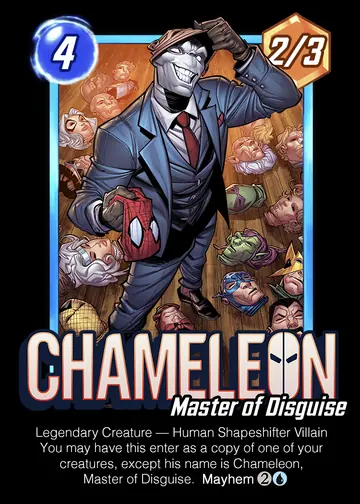 Chameleon, Master of Disguise