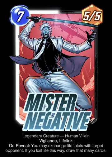Mister Negative