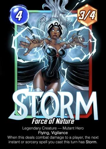 Storm, Force of Nature